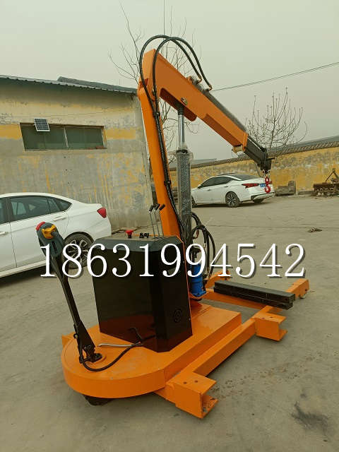 安新县自卸车厢随车吊 自制轮式四不像起重机 四驱平板吊 5吨 贵盛